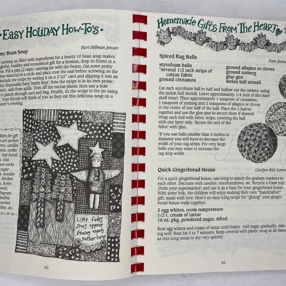 Gooseberry Patch Welcome Home For The Holidays Cookbook Christmas Spiral Recipes - Picture 7 of 13